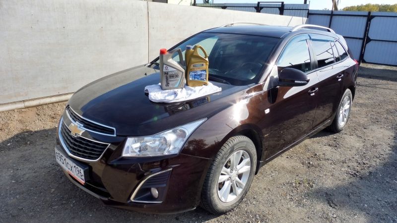 Замена масла в редукторе Chevrolet Cruze