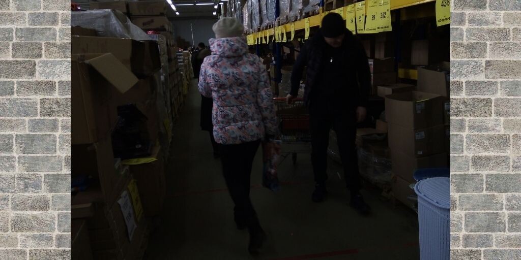Вот так просторно стало между рядами