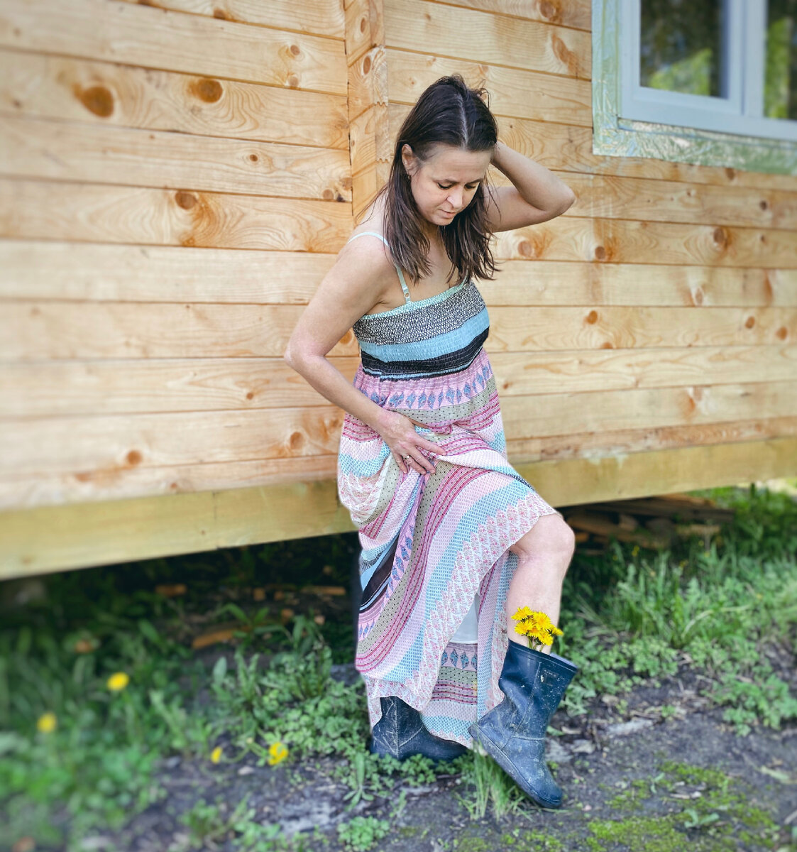 Пока хорошо урождаются  только одуванчики)))