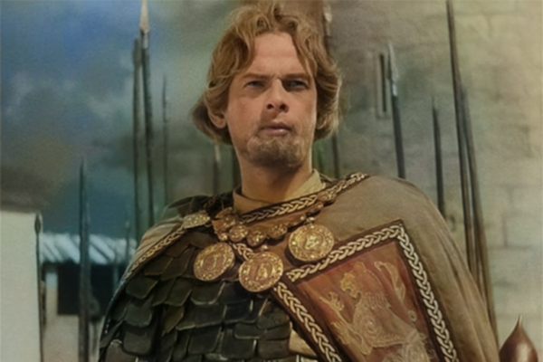 Кадр из фильма "Александр Невский" 1938г. в главной роли Николай Черкасов.