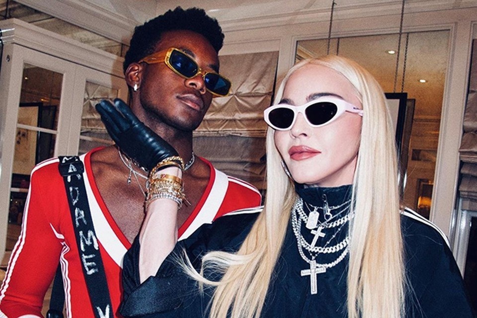     Мадонна с сыном Дэвидом. Фото: соцсети.