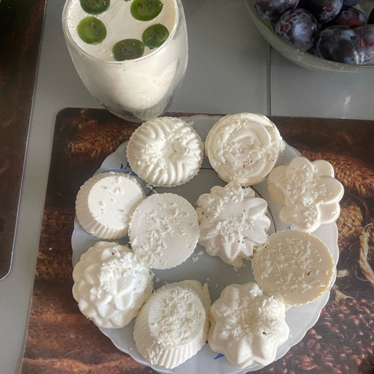 «Зефир» из творога