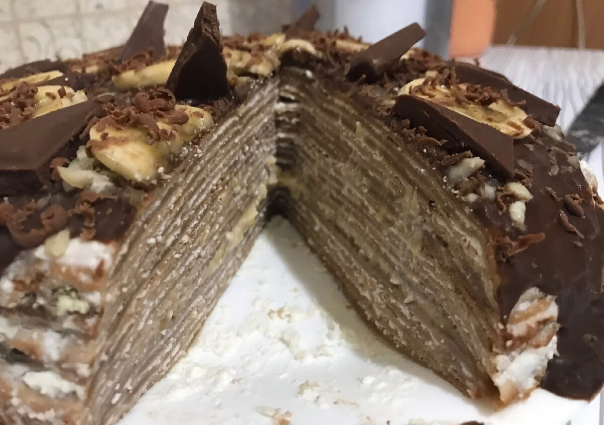 Торт в разрезе 