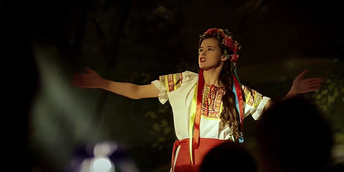 Кадр из сериала "Молодая гвардия"