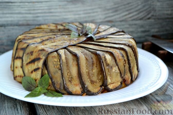 Мясо с баклажанами по-грузински