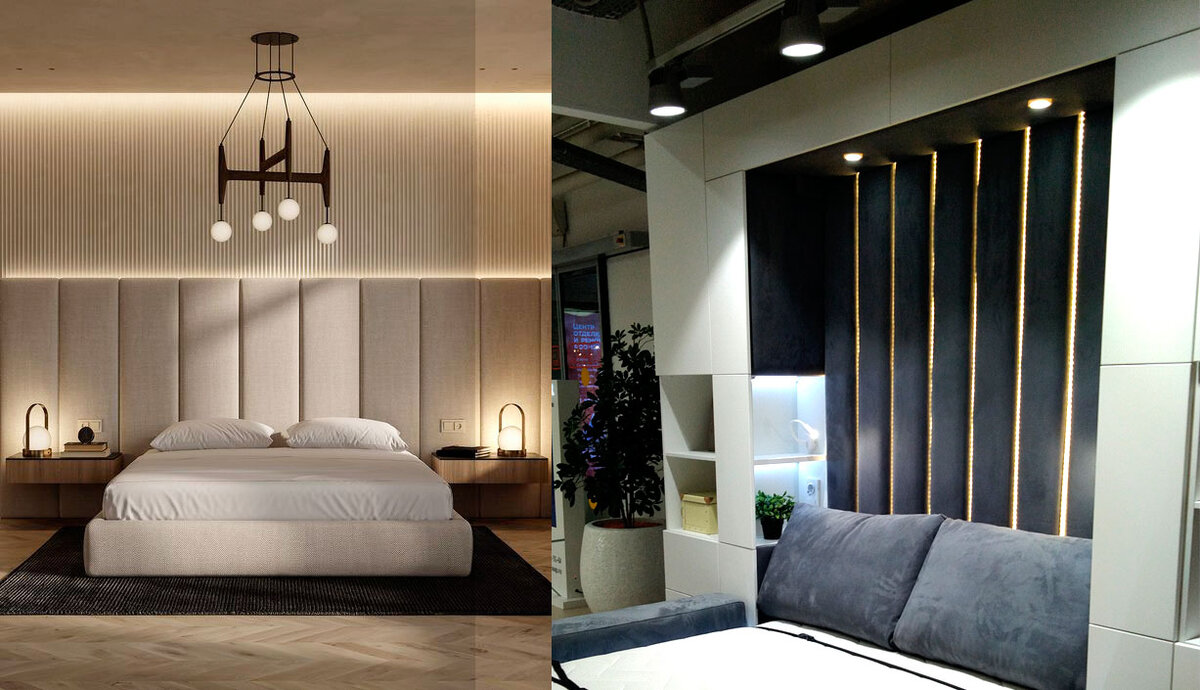 Пример взяла от home-designing и из торгового центра roomer