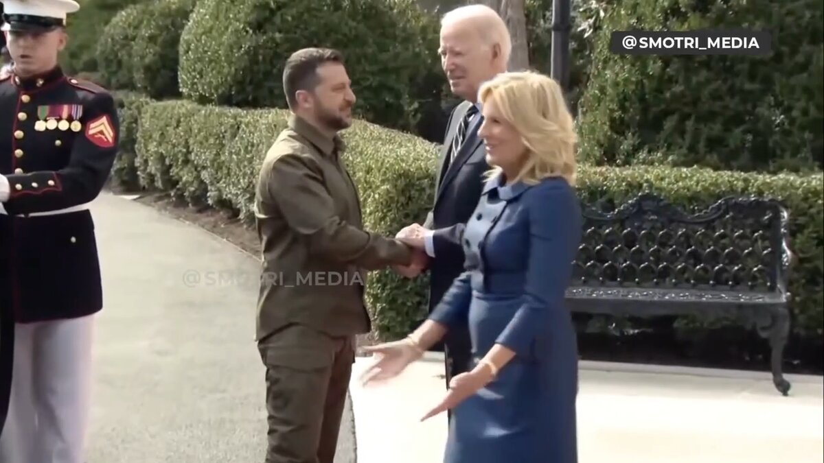 Байдену больше интересна жена Зеленского, чем он сам