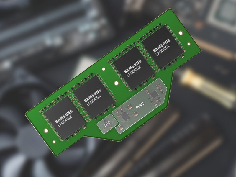    Samsung представила CAMM LPDDR5x — замену устаревшей оперативной памяти SODIMM для ноутбуков
