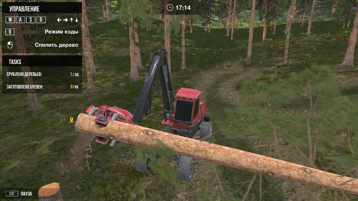 Валить деревья это легко. Обзор игры Forest Harvester Simulator | Обзоры на  игры steam | Дзен