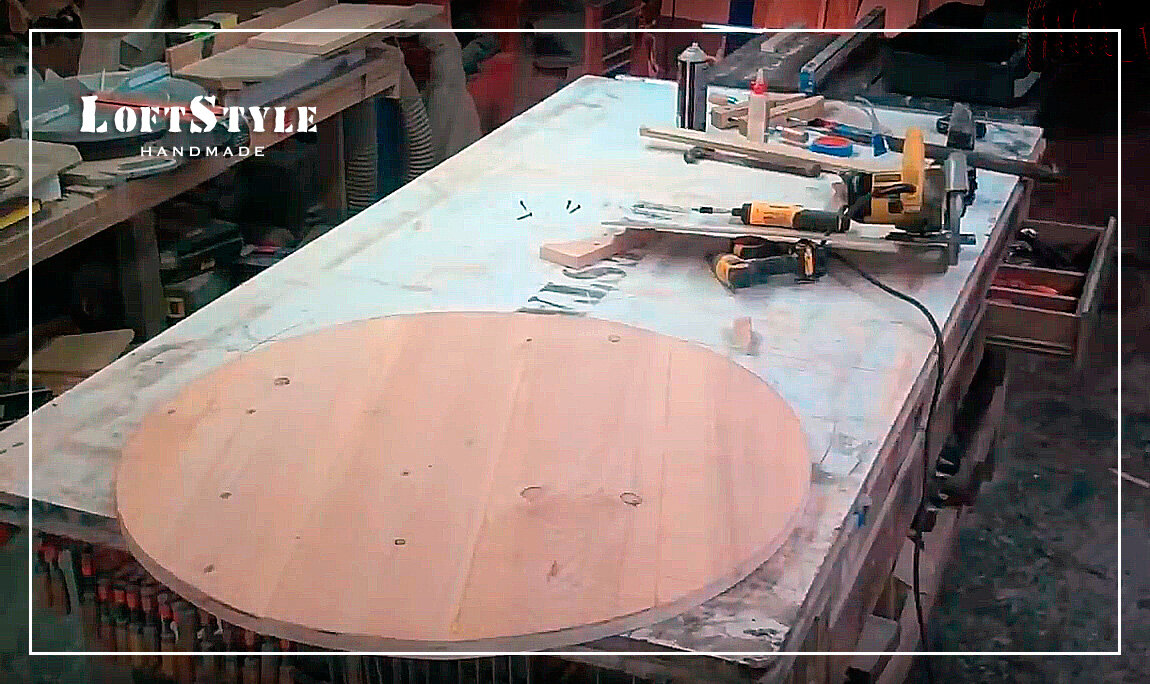 круглая столешница