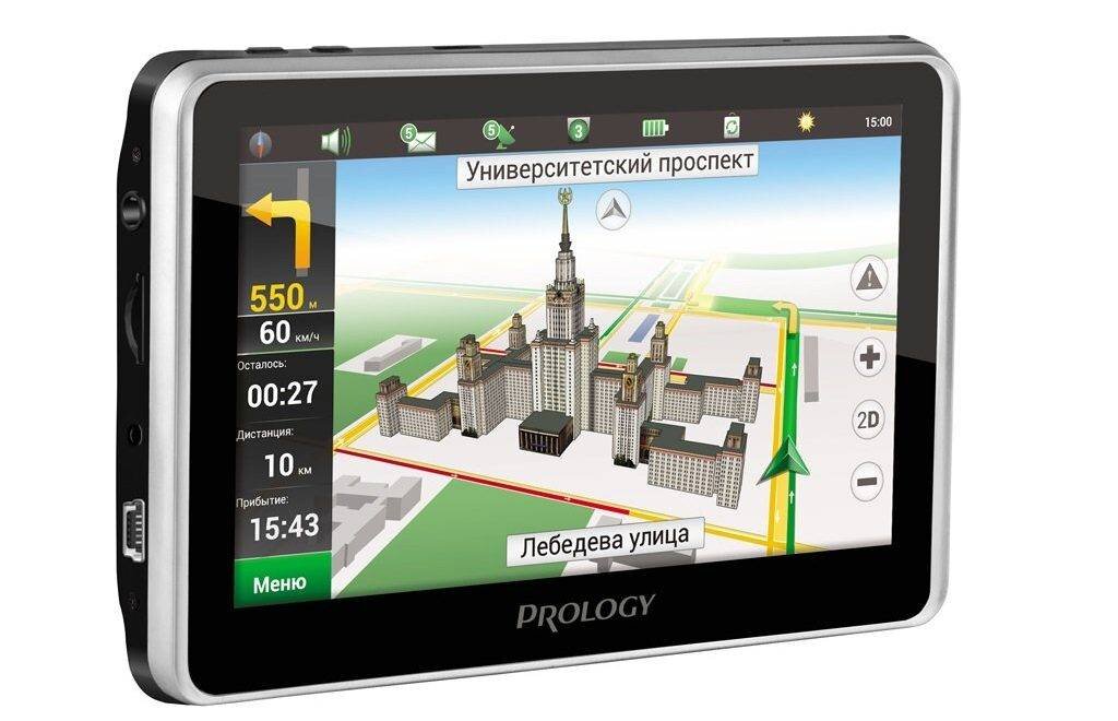 Так выглядит типичный современный навигатор. (Картинка взята с просторов интернета.)