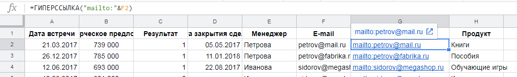   Ссылка mailto:address@site.ru открывает почтовый клиент и автоматически создает письмо указанному адресату.