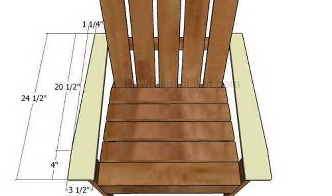 Садовое кресло адирондак своими руками – чертежи, фото