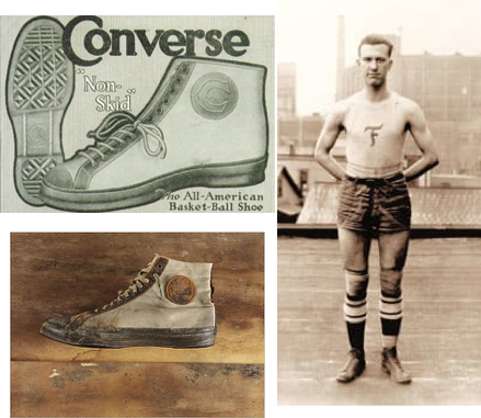 Компания Converse - это больше, чем просто бренд популярных кед. Сотрудники компании активно вкладывались в развитие спорта в США в особенности баскетбола.-2