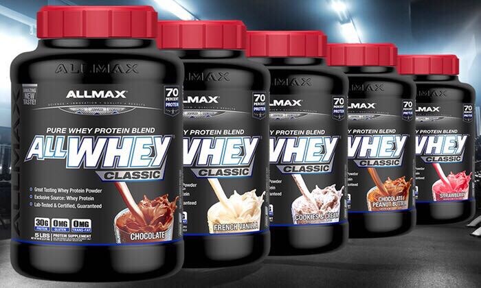 
СКИДКА 30% на 6 вкусов протеина от прекрасного бренда спортивного питания ALLMAX Nutrition