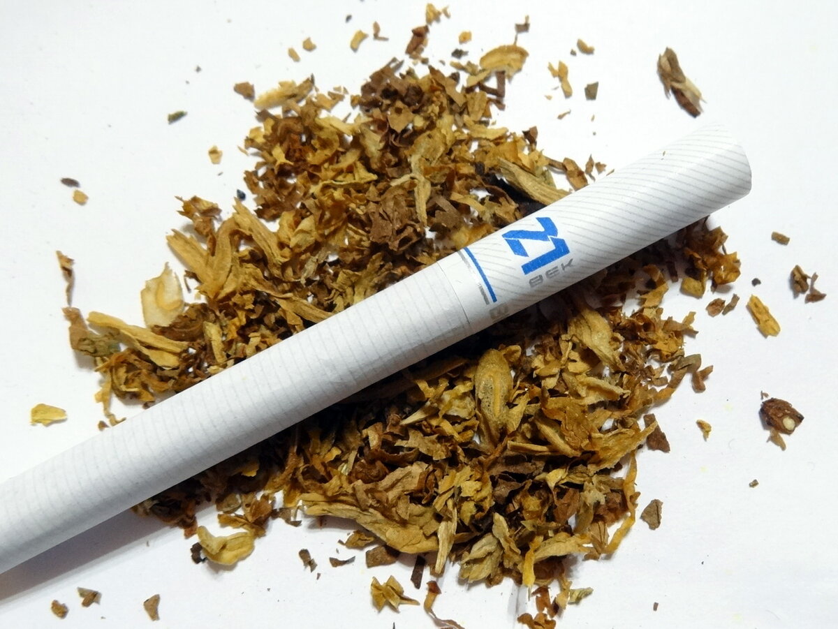 Безникотиновый табак сигаретный