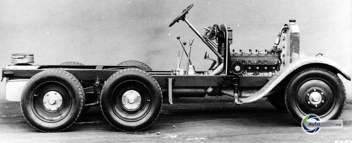 Шасси Mercedes-Benz G1 © autogalerie.org