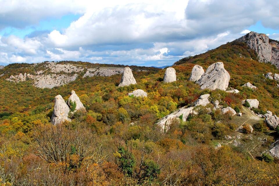 Скалы Тышлар Крым