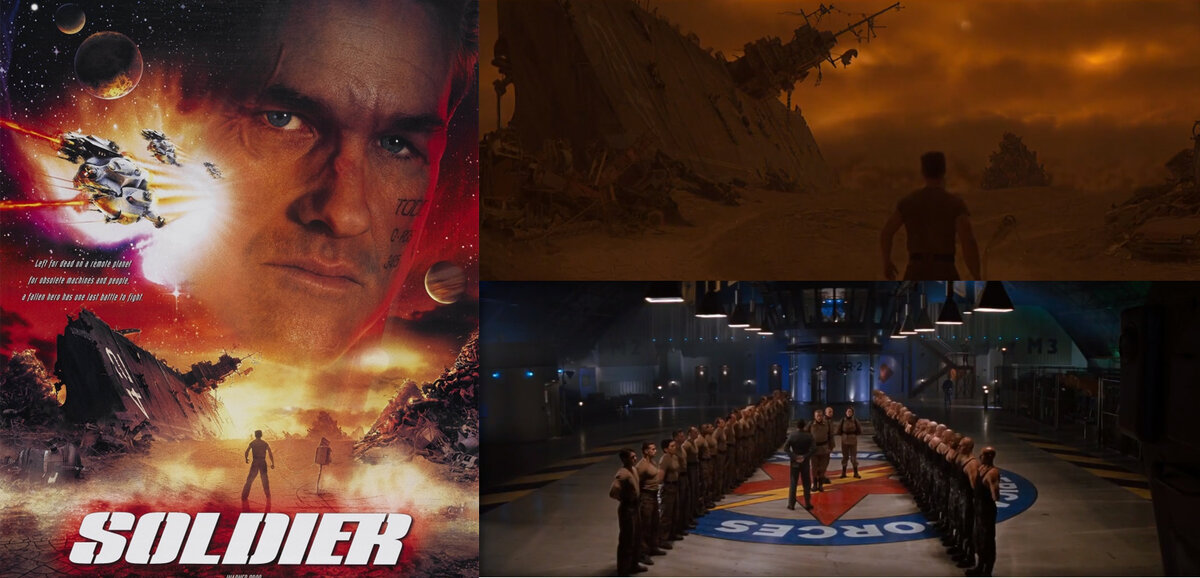 Постер и кадры из фильма "Солдат"