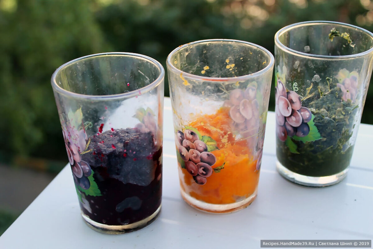 Шпинат, морковь и свёкла - натуральные красители для теста.