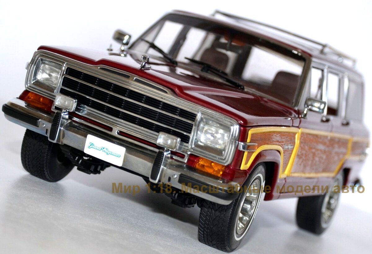 Модель: Jeep Grand Wagoneer SJ 1989 #74002 red