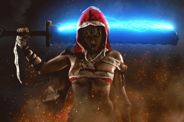 GIF разработчиков Raging Heroes