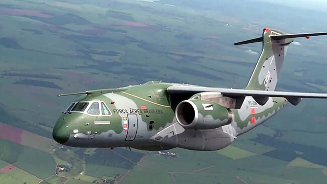 На фото: Embraer KC-390

