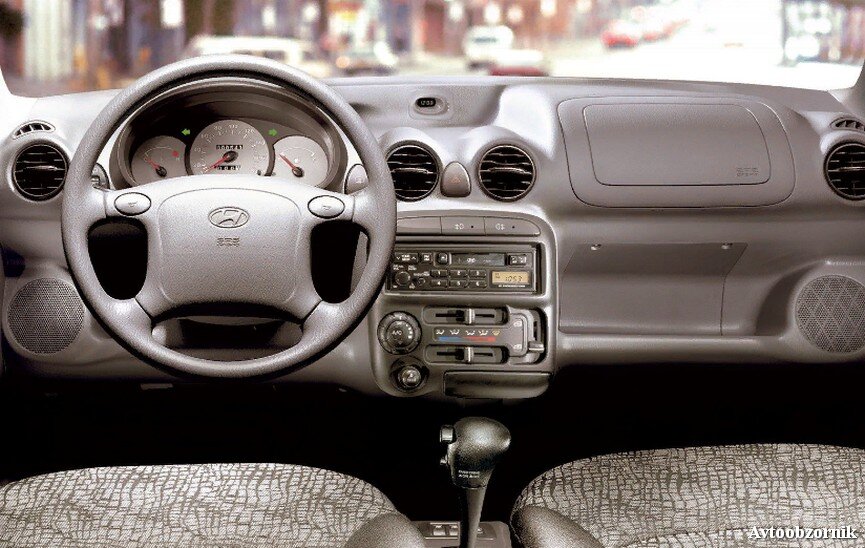 В 1997 году Hyundai выпустила один из своих самых необычных автомобилей – пятидверный переднеприводный хетчбек Hyundai Atos.-2