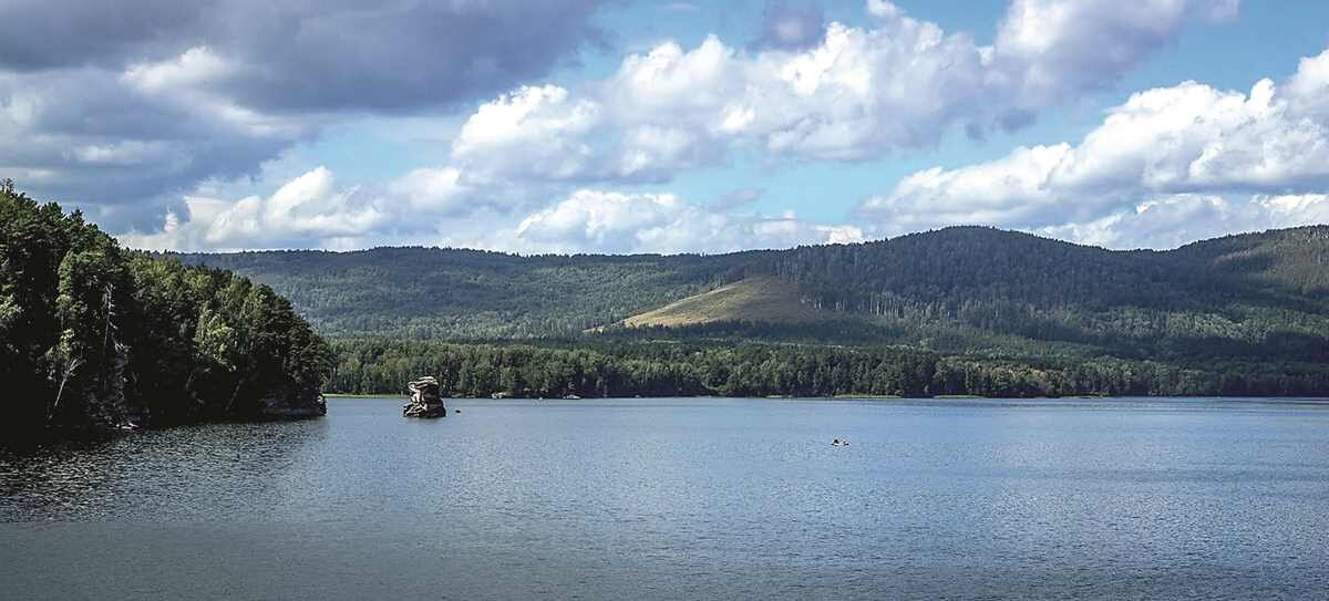 Панорама на озеро Иткуль