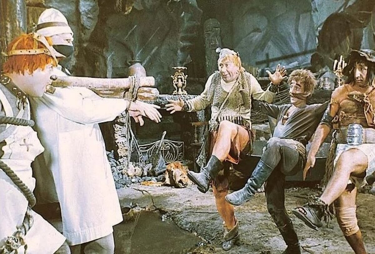            Эх, были Бармалеи в наше время!                         Не то, что нынешнее племя!                                   (из фильма Айболит 66)