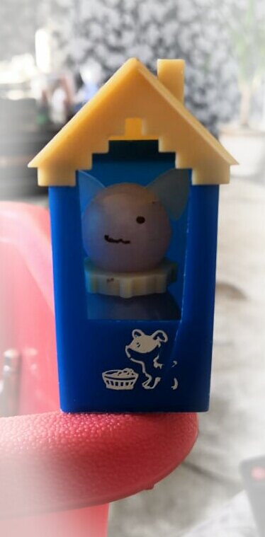 У меня на домике мышки,здесь собачка