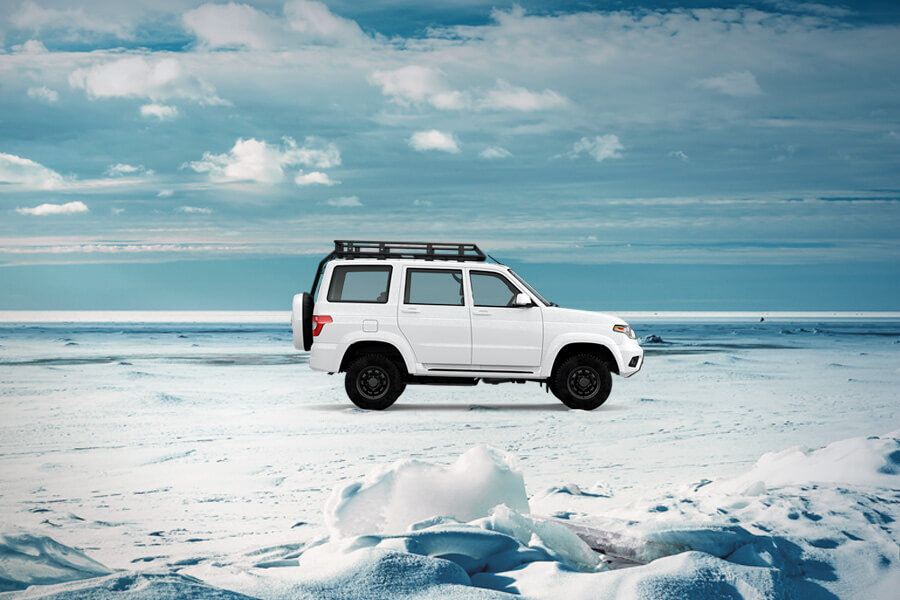 Patriot Antarctic Edition может похвастаться рядом "зимних" опций. Фото: uaz-agrad.ru