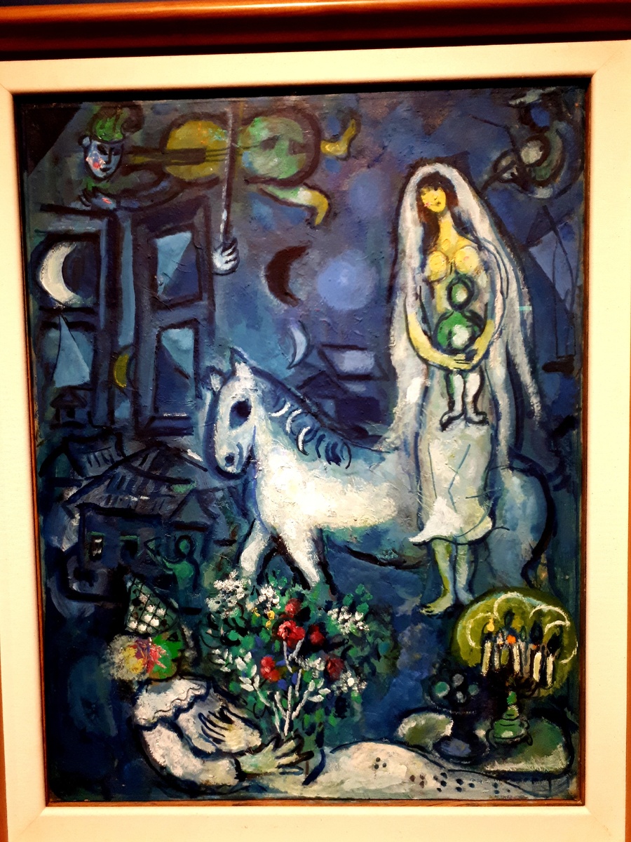 Шагал. Белая лошадь