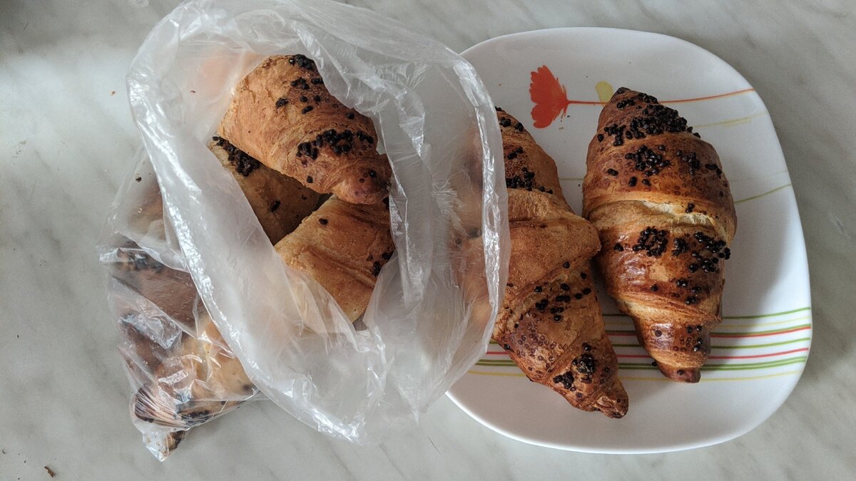 Те самые пять круассанов