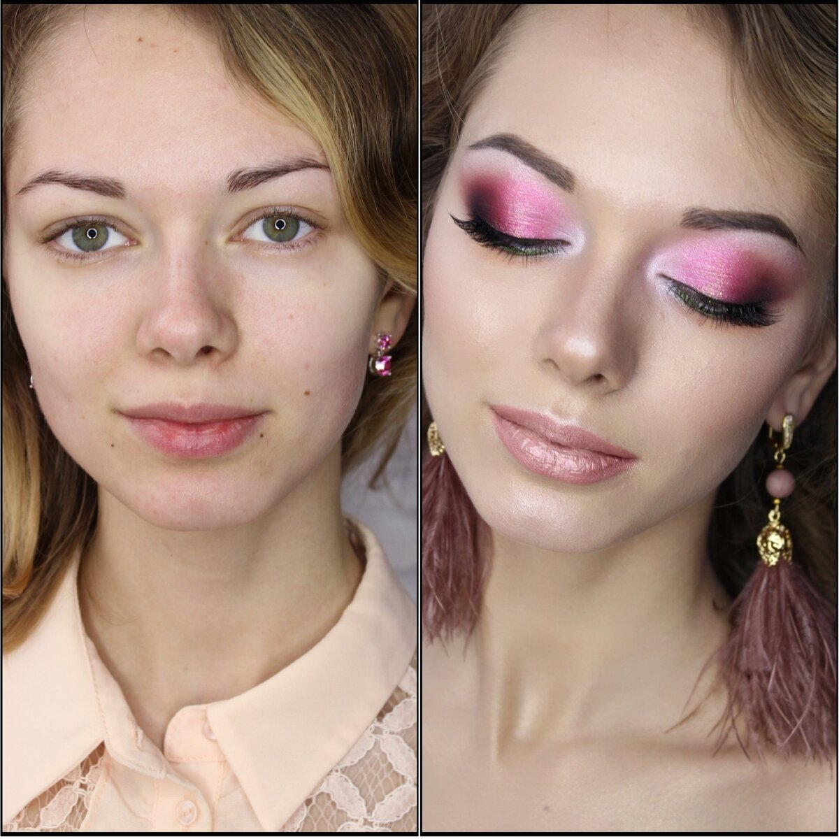 Реснички для макияжа пучки