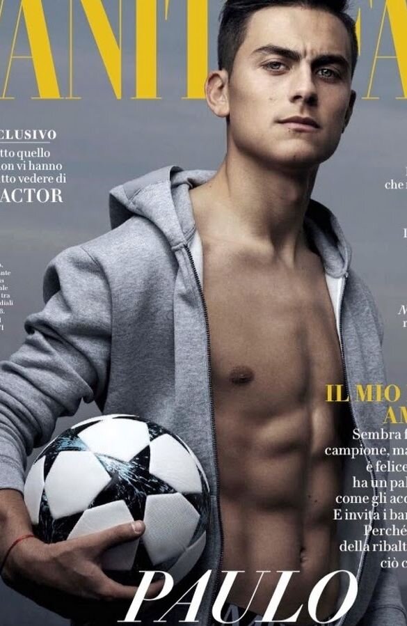 Паоло Дибала ("Ювентус" Турин). "Может я не Месси и не Марадона, но зато, самый симпатичный во дворе...".