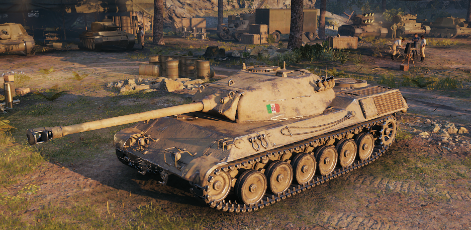 Скриншот клиента игры World of Tanks