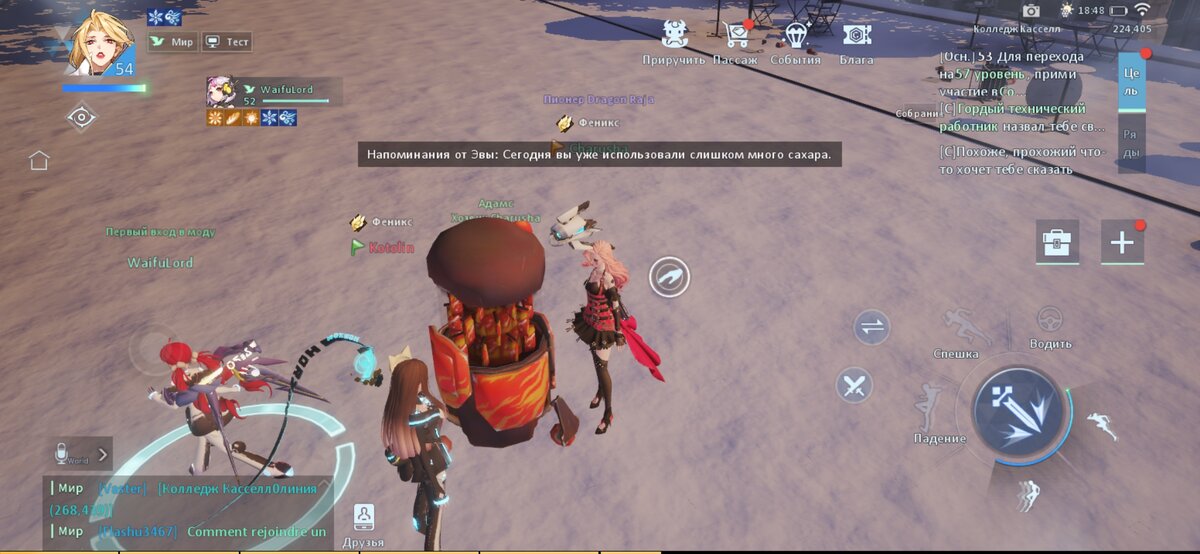 Скриншот из игры Dragon raja mobile