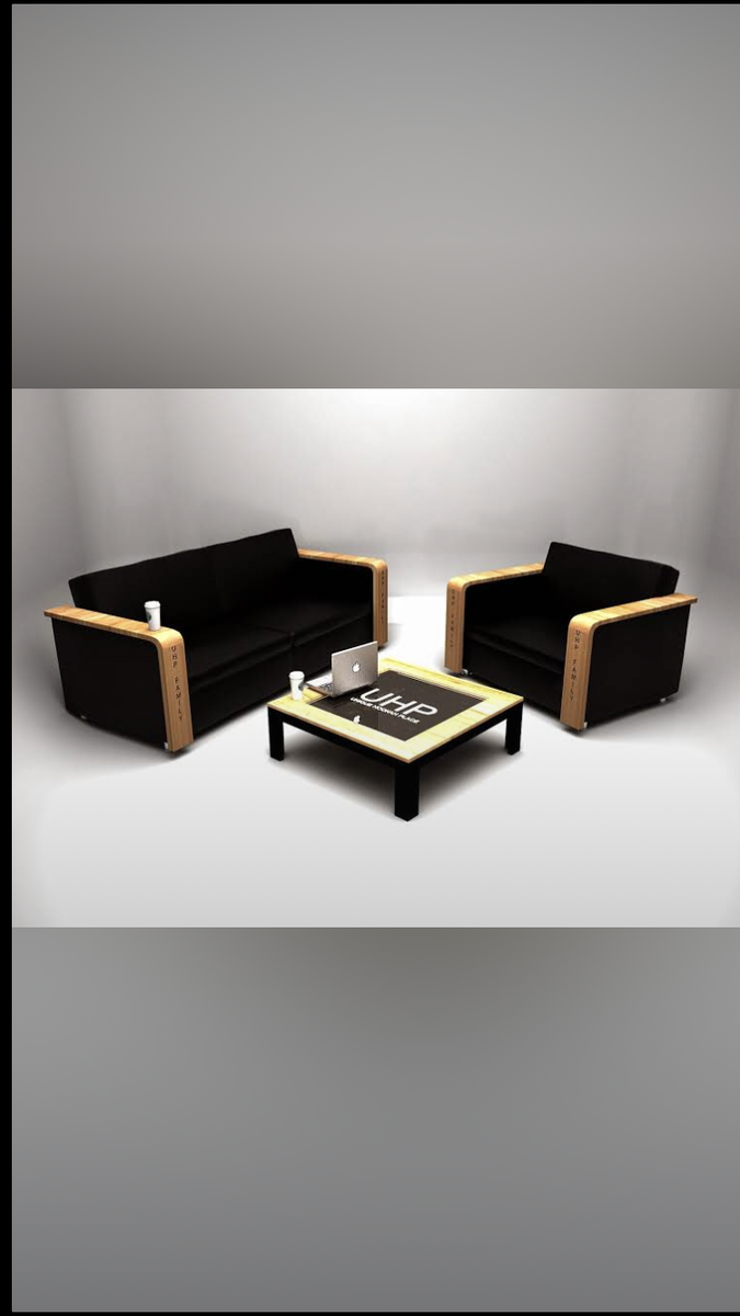 Рендер кальянной мебели. Просто рендер.