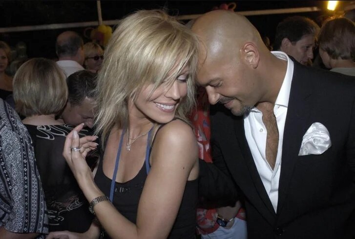 Наталья Ветлицкая и Федор Бондарчук. 90-ые годы.