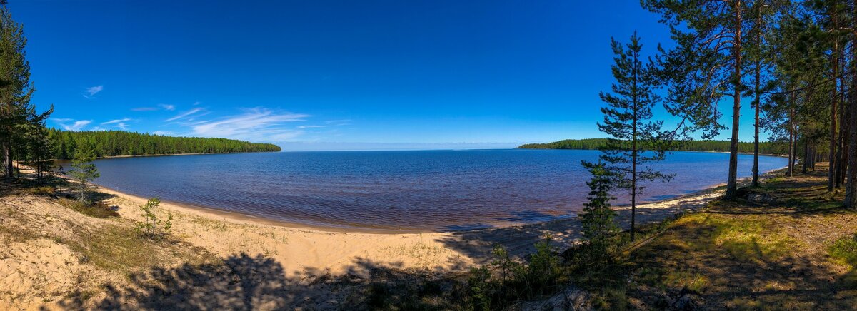 Пляжи онежского озера