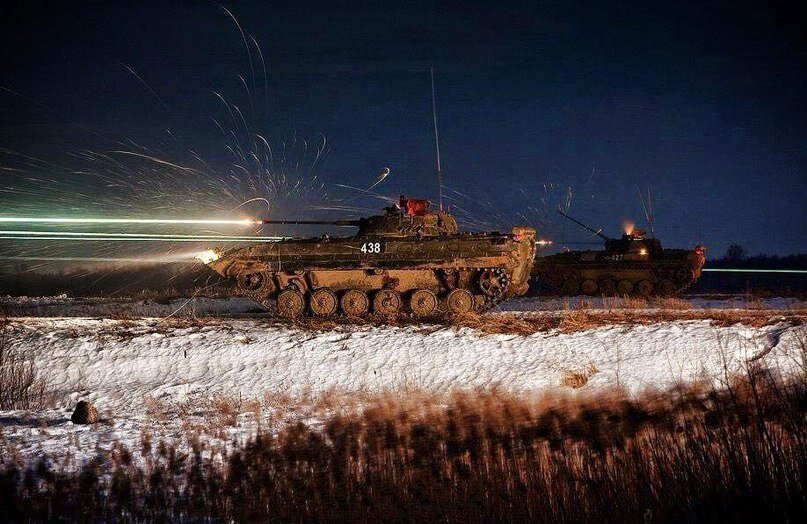 Стрельба БМП-2