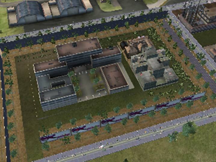 Рисунок 1: Пример большого, сложного предприятия для бедноты.