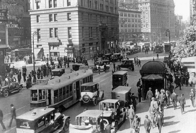 Городской трафик, 1920-е, США