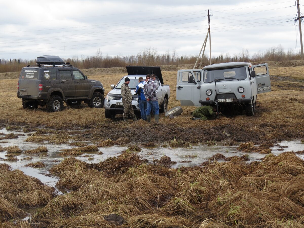 Начало начал, а Буханка уже разбортировалась