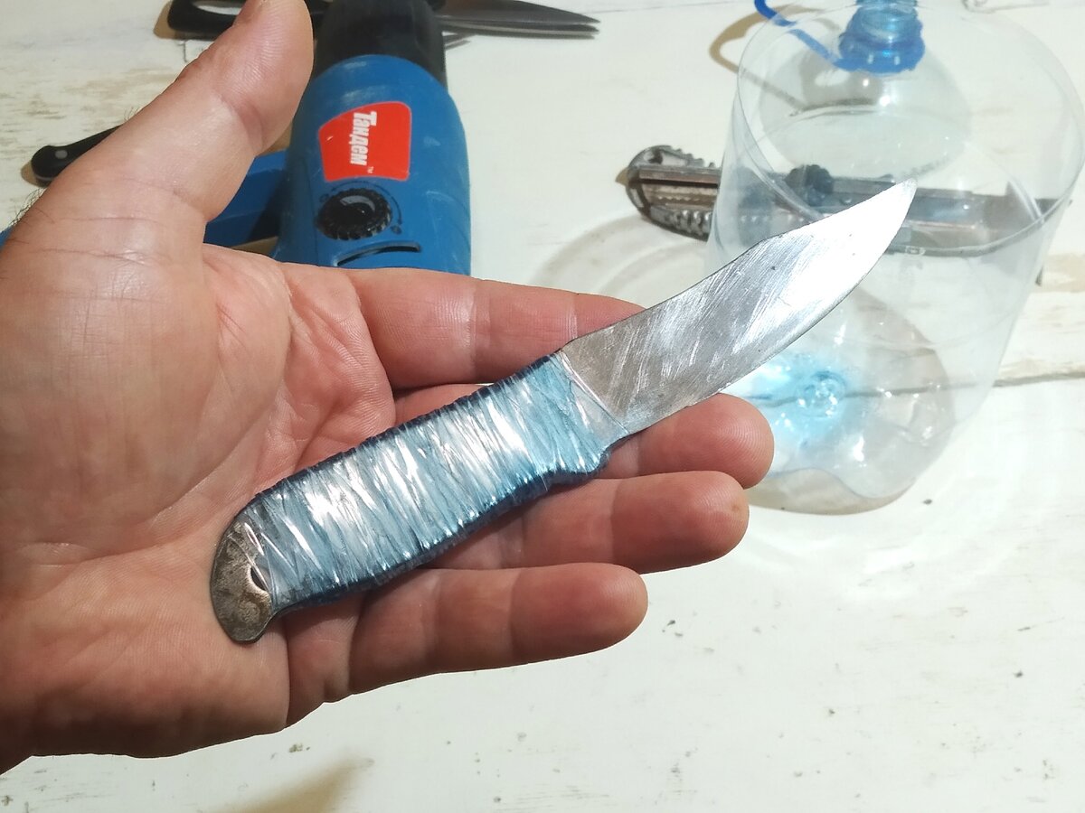 Как сделать нестандартную ручку ножа