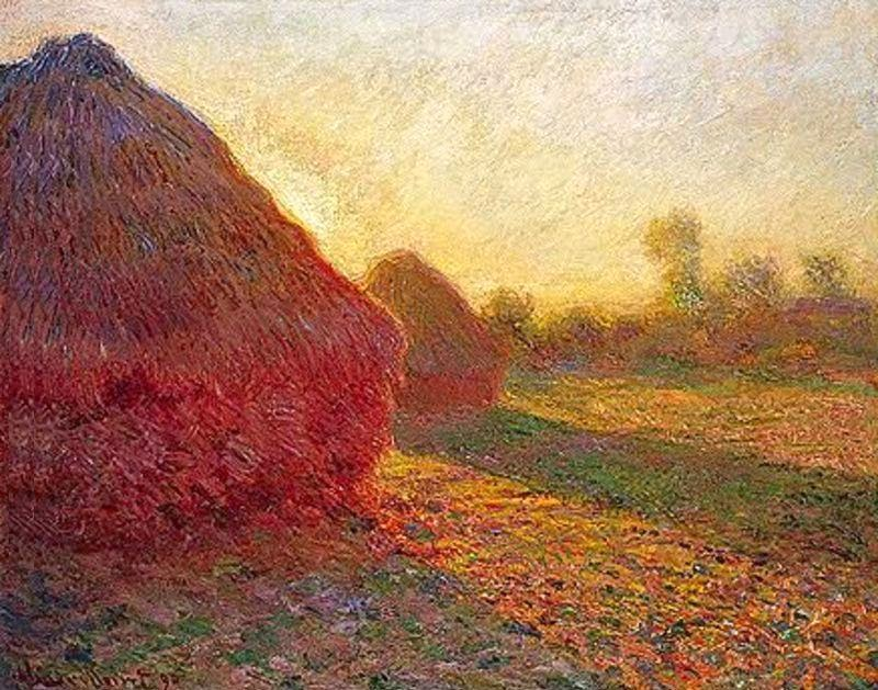 Стог сена. 1886г