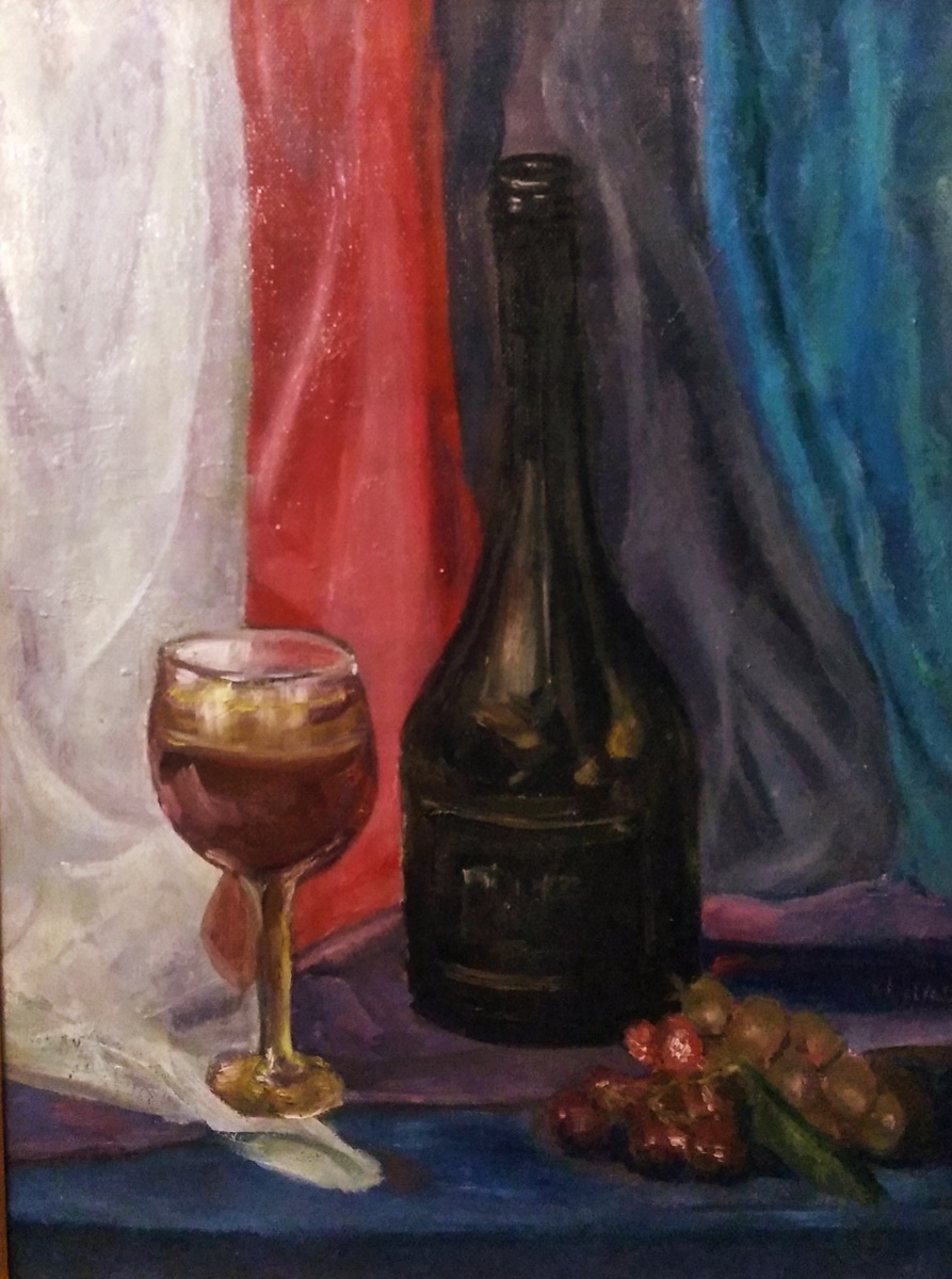 Это из ранних натюрмортов. Когда ещё только начинала.