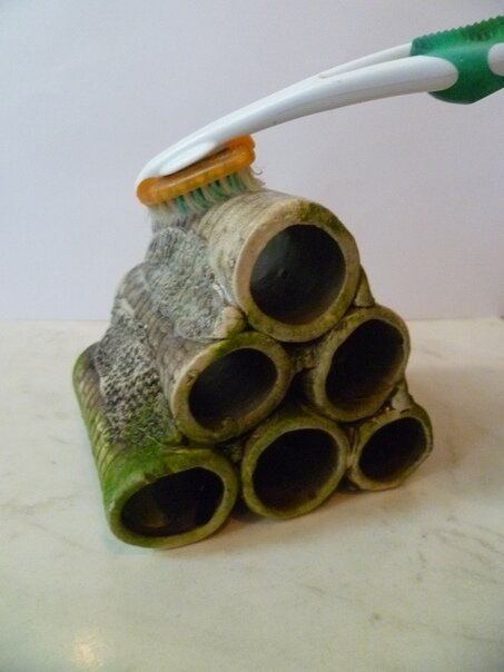 Фото после нанесения белизны-геля: налет снимается тут же, даже ждать не пришлось