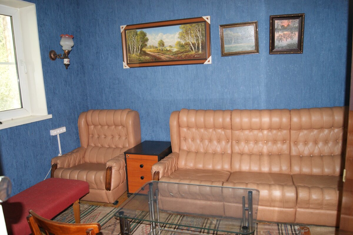 Пример интерьера - баня, комната отдыха